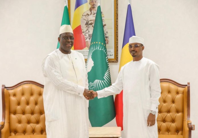 Tchad-Macky-Sall-et-le-General-Mahamat-Idriss-DEBY-ITNO
