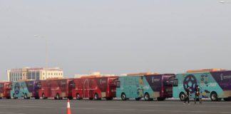 Mondial 2022-Au Qatar, une répétition avec 1 300 bus