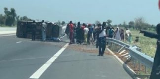 Autoroute Ila Touba: un accident fait 11 blessés dont 9 graves