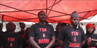 «Bu Ko Sax Jéem»: Y en a marre «affiche» contre le 3e mandat