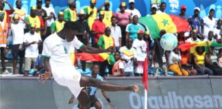 CAN Beach Soccer : le Sénégal bat l’Égypte et file en demi-finale