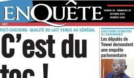 TITROLOGIE des quotidiens sénégalais de ce week-end du 29 octobre 2022