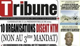 TITROLOGIE des quotidiens sénégalais de ce vendredi 28 octobre 2022