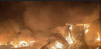SOCIÉTÉ : Le marché OCASS de Touba ravagé par un violent incendie