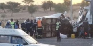 ACCIDENT DE SAKAL : Les internautes scandalisés par l’état de l’ambulance qui transportait les victimes