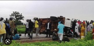 SOCIÉTÉ : Un terrible accident fait plus de 30 morts sur la route de Kaffrine