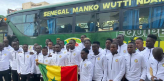 CHAN 2023 : Le drapeau national remis aux Lions locaux