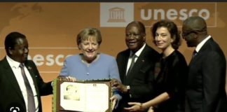CULTURE : Le prix Félix Houphouët Boigny pour la paix remis à Angela Merkel