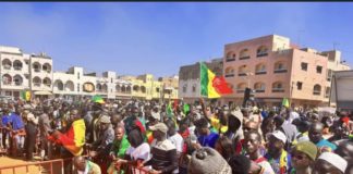 MÉGA MEETING DE MBACKÉ : Les militants de pastef envahissent déjà le boulevard « Ndoyenne »