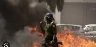 MANIFESTATION NATIONALE DE L’OPPOSITION : Ça chauffe à Bignona entre les forces de l’ordre et les manifestants