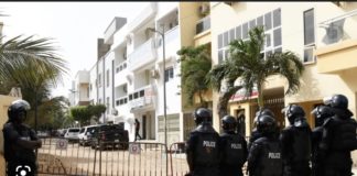 ‘Prodac-Procès’: Les forces de l’ordre barricadent à nouveau les abords du domicile de Sonko