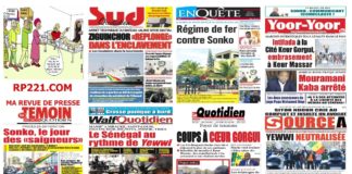 Titrologie des quotidiens sénégalais de ce jeudi 16 mars