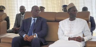 CONDOLÉANCES À RUFISQUE : MACKY SALL & ISMAÏLA MADIOR FALL, COMME THIÈRÈ AK SOOW !