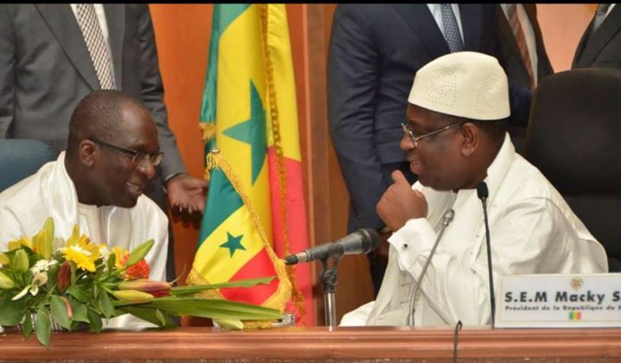 Diouf sarr et Macky Sall