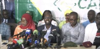 POLITIQUE : Les cadres de « Taxawu » déplorent le silence de « Yewwi » après les huées de Khalifa Sall