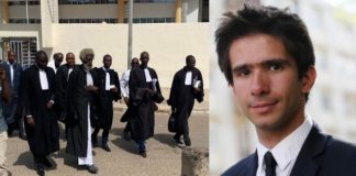 Les avocats de Sonko en conférence de presse à Paris, ce lundi