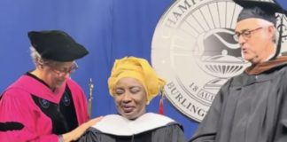 DISTINCTION : Mimi Touré, désormais Doctor Honoris Causa de Champlain College aux USA