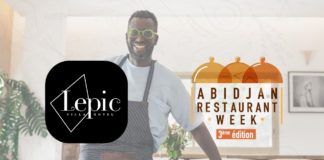 Le chef-cuisinier sénégalais Tamsir Ndir, à la ‘Abidjan Restaurant Week’