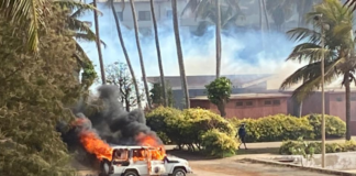 Ngor : des individus incendient un véhicule des humanitaires de la Croix-Rouge