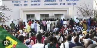 COURS EN LIGNE À L’UCAD : Le président de l’amicale des étudiants FSJP appelle à « descendre sur le terrain pour dire non »