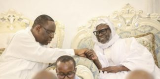 MACKY SALL CHEZ SERIGNE MOUNTAKHA : « ALHAMDOULILAH » lance Alioune Tine
