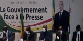 PRIMATURE : Le gouvernement face à la presse ce mardi