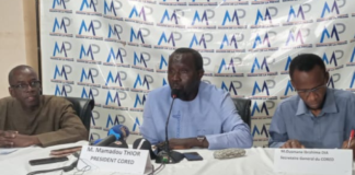 Présidence du CORED : Mamadou Thior rempile pour un nouveau mandat