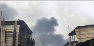 INCENDIE AU MARCHÉ ZINC DE PIKINE : Des centaines de magasins partis en fumée, les dégâts estimés à plusieurs millions