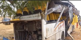 ACCIDENT : Un bus se renverse à Louga et fait 16 morts