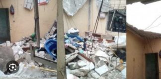 COLOBANE : Une dalle s’effondre sur une famille,2 personnes blessés