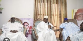 TIVAOUNE : Le Khalife des Tidianes bénit la candidature de Amadou Bâ et souhaite bon vent à Macky Sall