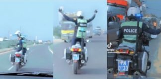 MAGAL 2023 : La police identifie et suspend son élément qui a escorté un vendeur de téléphones de Dakar à Touba
