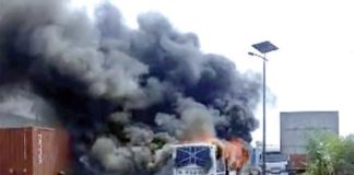 ATTAQUE DU BUS DE YARAKH AU COCKTAIL MOLOTOV: Quatre(4) personnes interpellées
