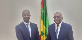 Passation de service : les flics rendent un hommage chaleureux à leur ministre Antoine ‘Tony’ Félix Diome