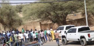 MATAM : Le cortège de Khalifa Sall arrêté par la gendarmerie