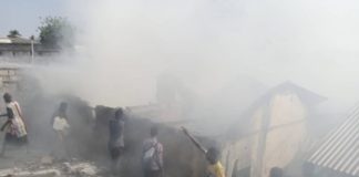 ZIGUINCHOR : Le marché central de Boucotte en feu !