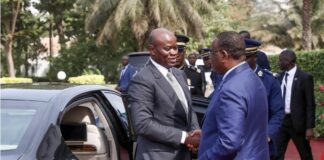 DIPLOMATIE : Le Général Brice Nguema reçu par Macky Sall