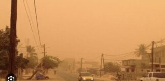 MÉTÉO : Une couche dense de poussière attendue ce mardi sur tout le pays
