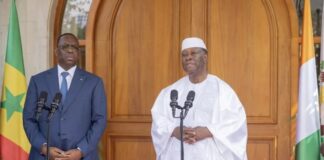 ‘HOMME DÉMOCRATE SINCÈRE’ : Ouattara rend hommage à Macky Sall