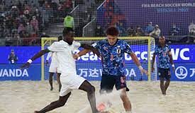 Mondial Beach Soccer 2024 : Les Lions craquent face au Japon et quittent la compétition