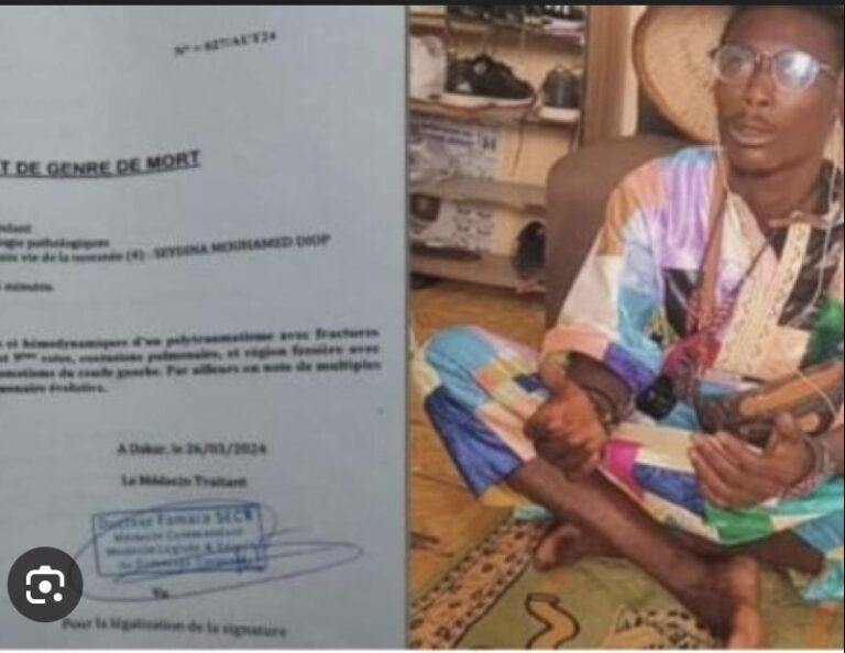 MORT DE MOUHAMED DIOP À PIKINE : Les résultats de l’autopsie dévoilés