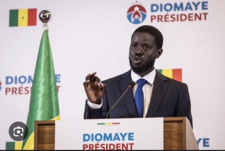 PREMIER DISCOURS APRÈS SA VICTOIRE : Diomaye Faye appelle à la ‘réconciliation et au travail’