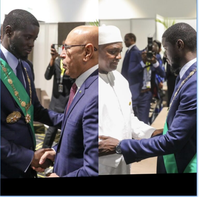DIPLOMATIE : Après la Mauritanie, Bassirou Diomaye Faye annoncé en Gambie