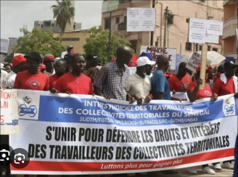 COLLECTIVITÉS TERRITORIALES : L’intersyndicale des travailleurs en grève toute la semaine