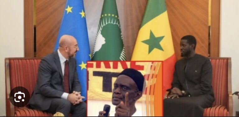 RENCONTRE ENTRE CHARLES MICHEL ET BASSIROU DIOMAYE : Jamra désapprouve !
