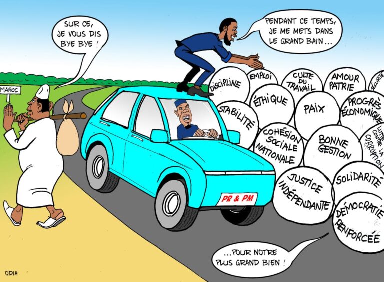 [CARIC&rsquo;ACTU D&rsquo;ODIA] Macky s&rsquo;en va: du boulot pour Diomaye