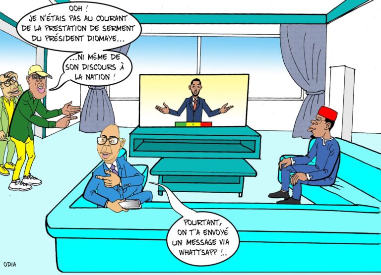 [CARIC&rsquo;ACTU D&rsquo;ODIA] Prestation de serment de BDF: les absents &lsquo;indexés&rsquo;