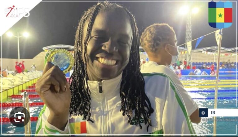 CHAMPIONNATS D’AFRIQUE : Les nageurs sénégalais remportent trois médailles dont une en or