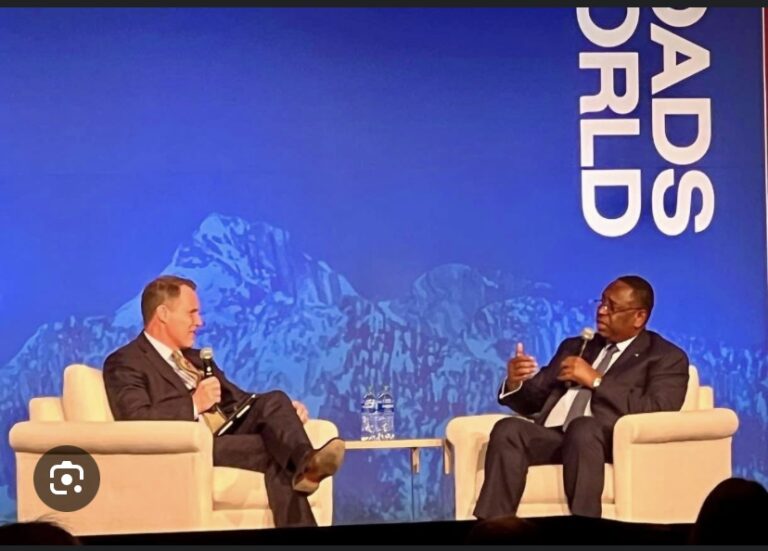 CONFÉRENCE ZIONS BANK: Macky Sall fait la promotion de &lsquo;l’investissement en Afrique&rsquo;