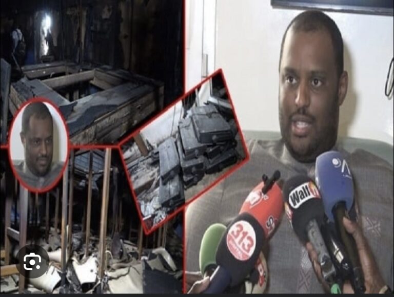 INCENDIE : Une cagnotte lancée pour Walf TV